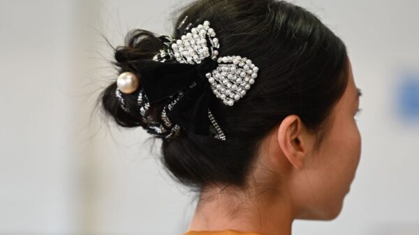 Bejeweled Loose Bun