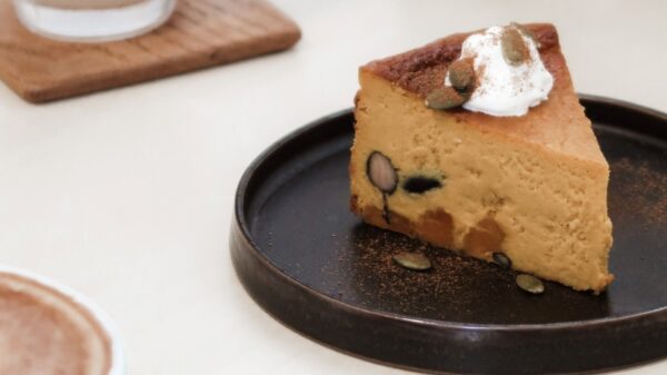 Pumpkin cheesecake