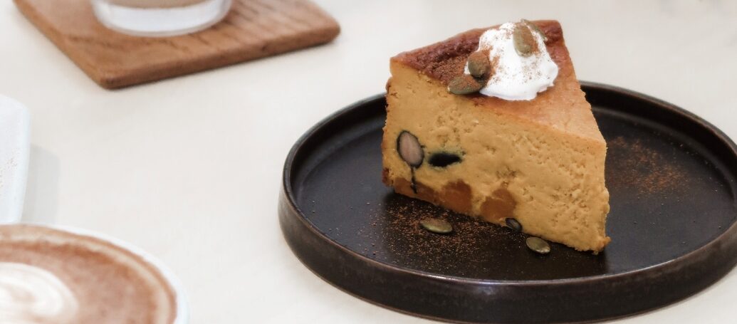 Pumpkin cheesecake